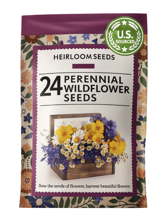 Garden's Pulse Perennial Wildflower Seeds