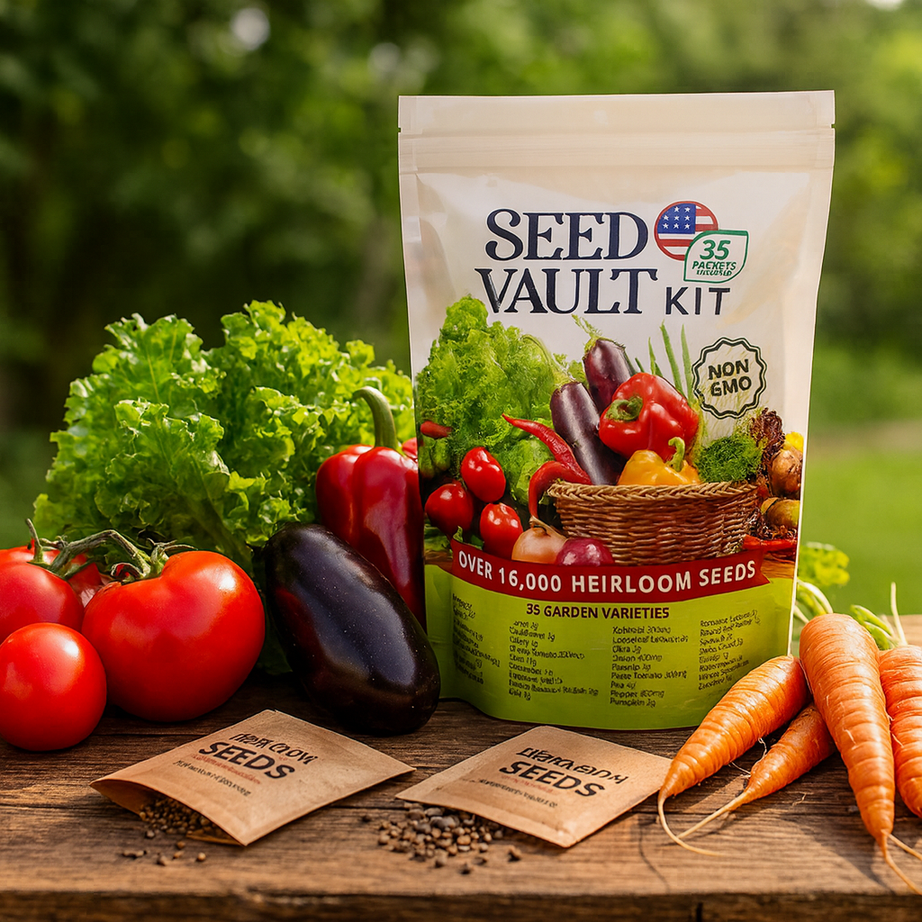 Garden Root® Seed Vault Kit